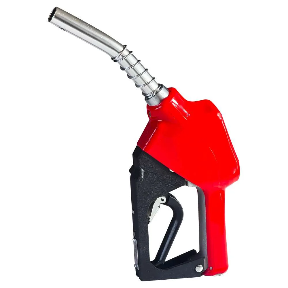 Bico Automático para Abastecimento 3/4 e Saída 1/2" com Capa C/ Sistema Magnético Vermelho