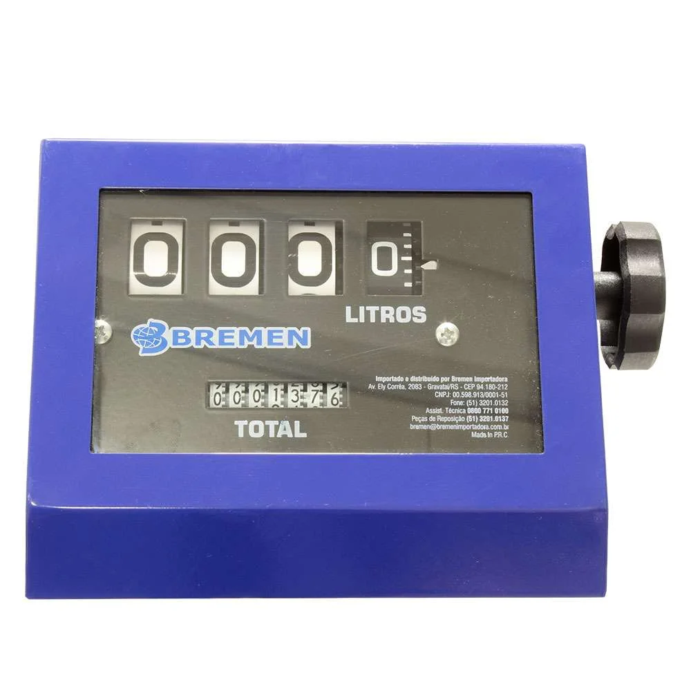 Bloco Volumétrico de Pistão com Medidor de Vazão 150L/Min Bremen 9694