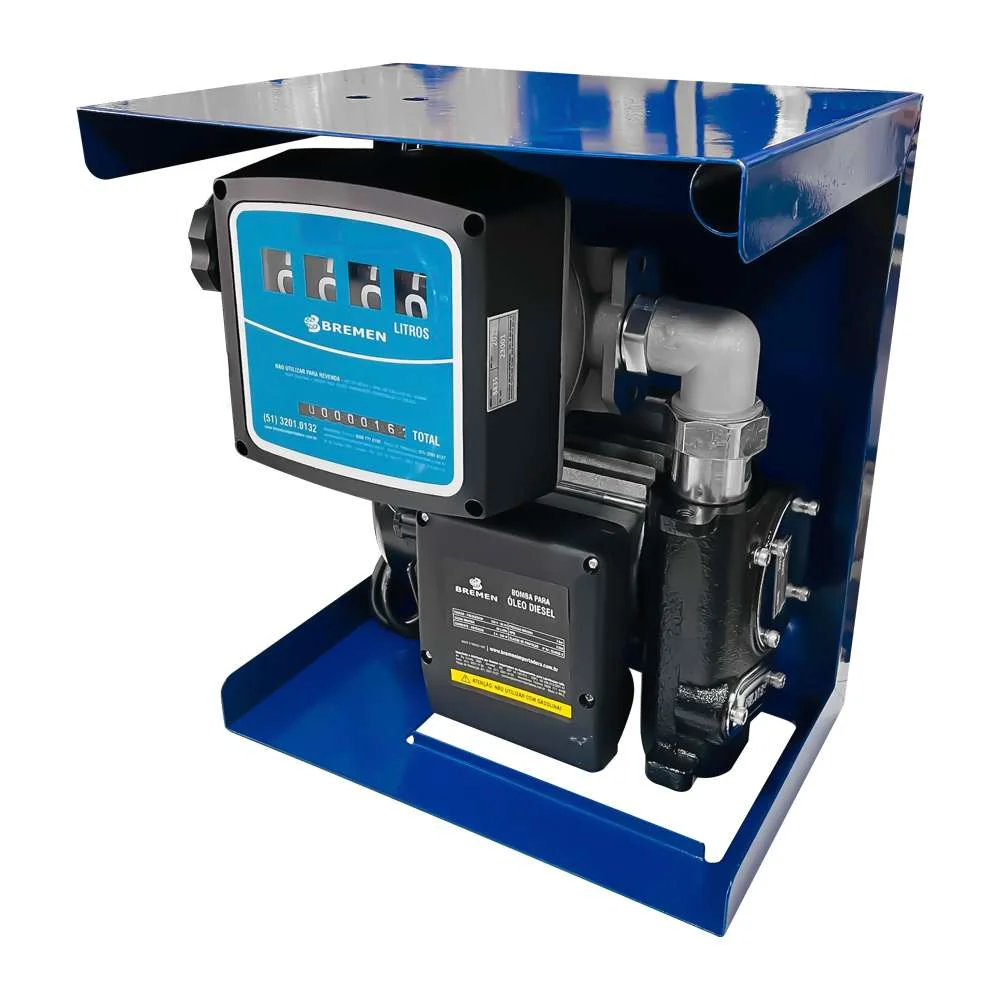 Bomba de Abastecimento de Diesel 60Lpm 220V com Medidor Bremen 8835
