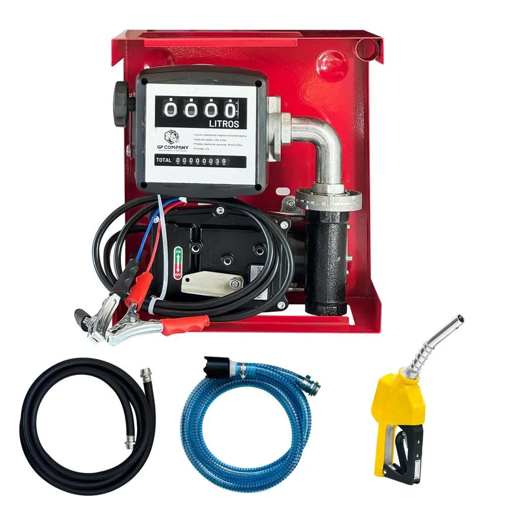 Bomba de Abastecimento Gasolina 50L/Min 12V Gp Company - Gp6098K