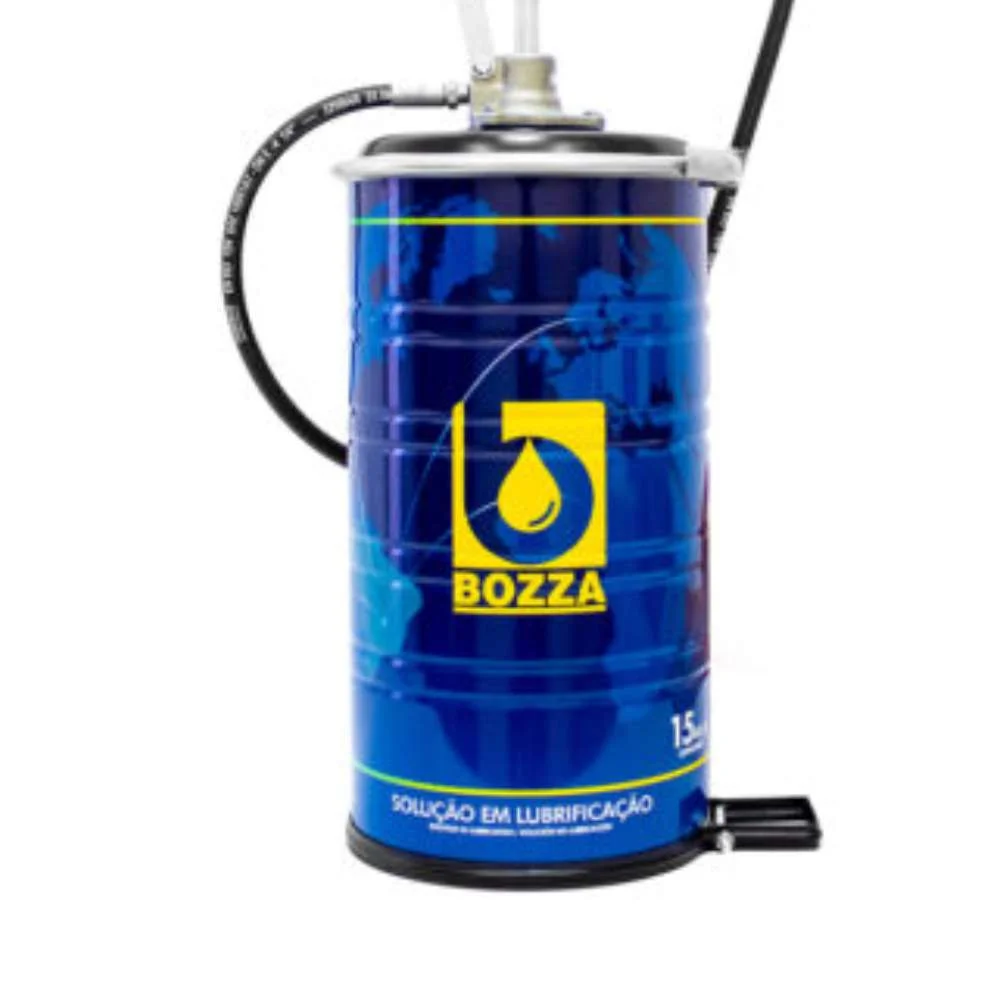 Bomba de Graxa Manual Recipiente 15Kg Bozza