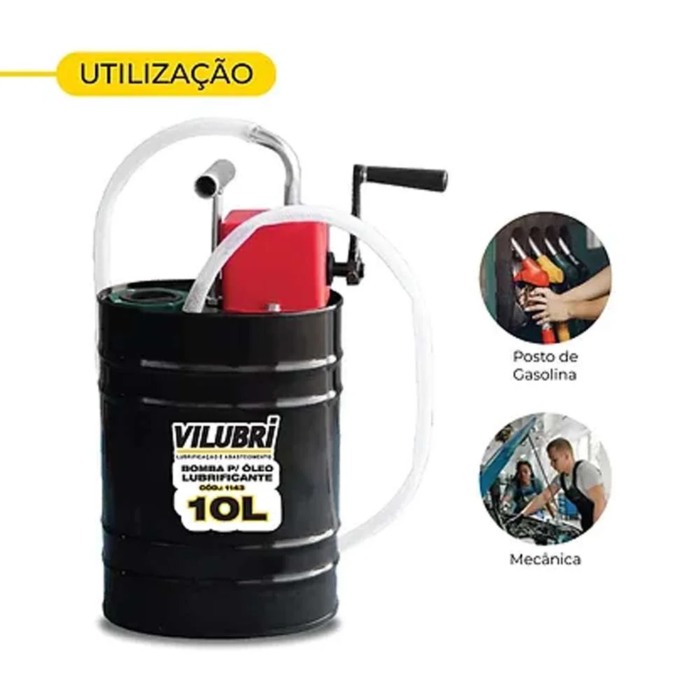 Bomba Manual para Óleo de Caixa de Câmbio 10 L/Min