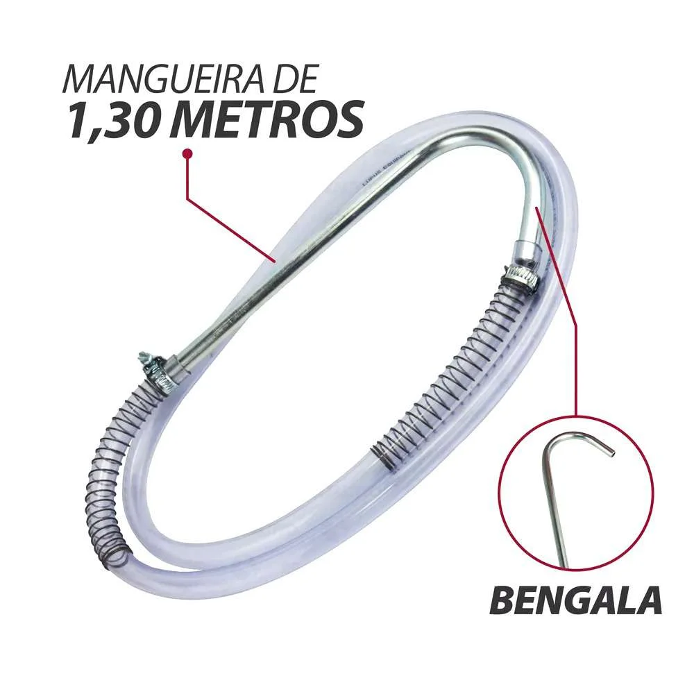 Bomba Manual para Óleo de Câmbio 18L Lupus 9005