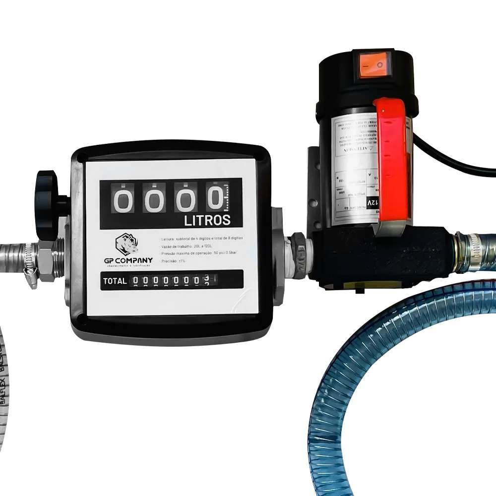 Bomba para Abastecimento de Diesel 12V 40L/Min Gp Company