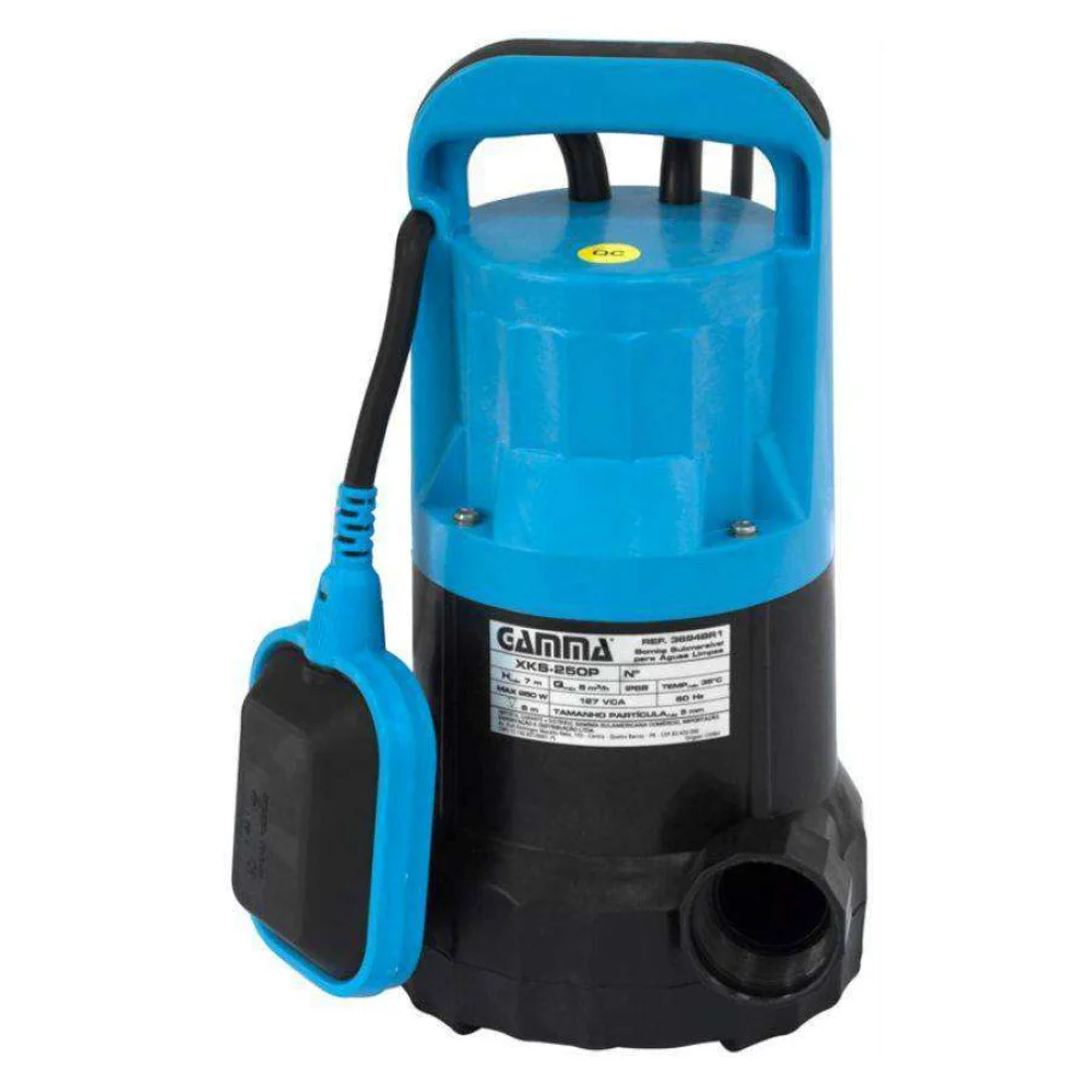 Bomba para Águas Limpas 500W 110V Submersível Gamma G3195/Br1