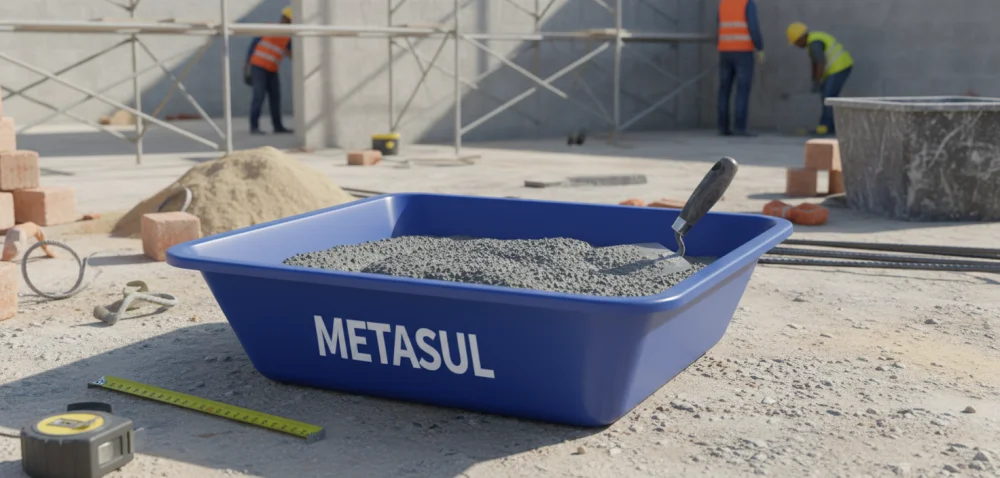 Caixa Massa Plastica 50L Azul