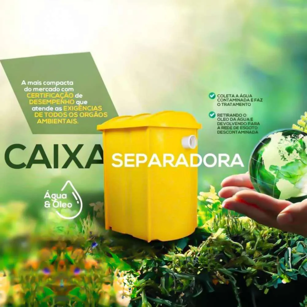 Caixa Separadora de Água e Óleo 800L/H Puro Diesel