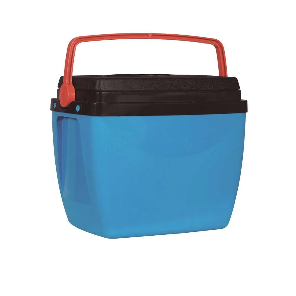 Caixa Térmica 18L 24 Latas Mor Azul com Laranja