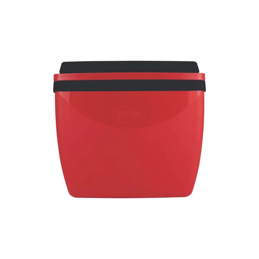 Caixa Térmica 18L 24 Latas Mor Vermelho com Preto