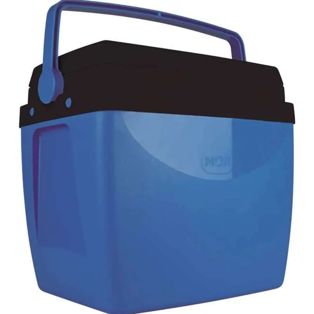 Caixa Térmica 26L 35 Latas Mor Azul com Preto