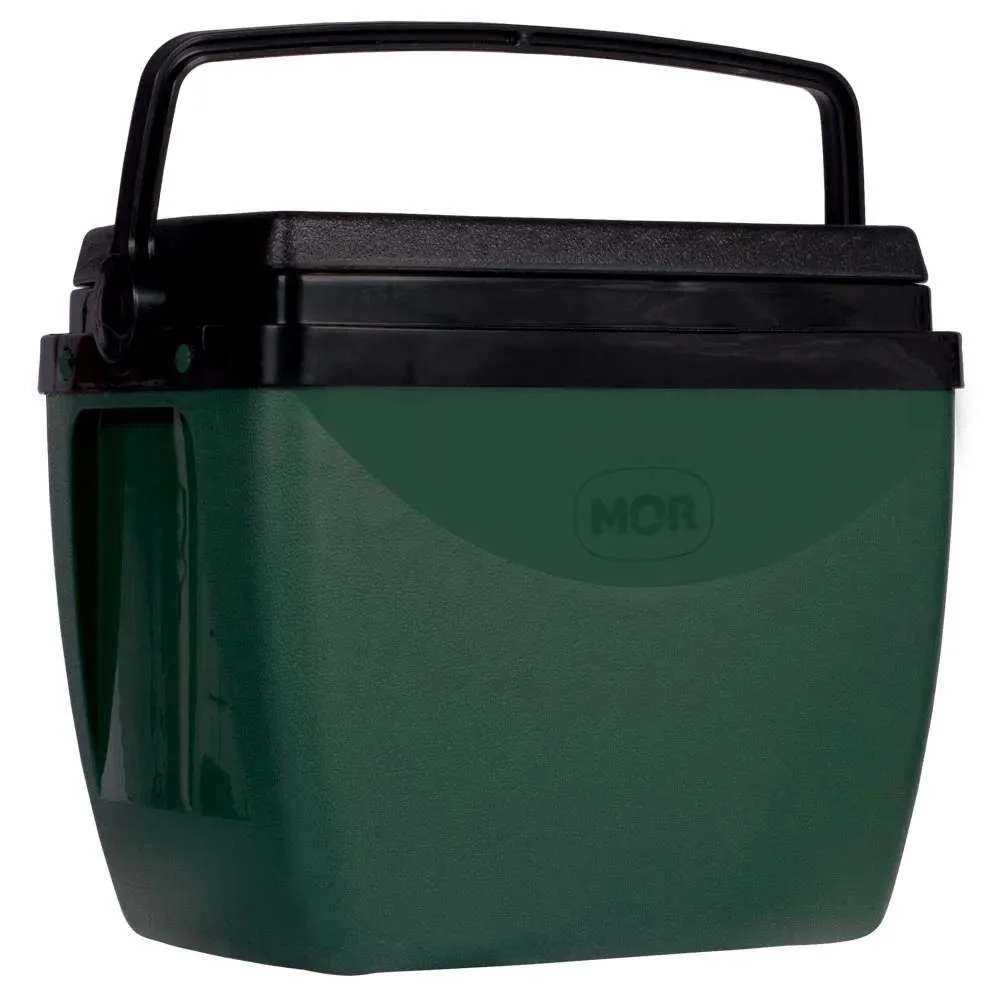 Caixa Térmica 26L 35 Latas Mor Verde com Preto