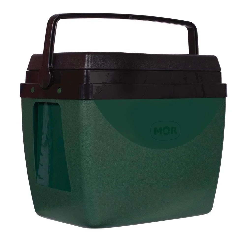 Caixa Térmica 34L 50 Latas Mor Verde com Preto