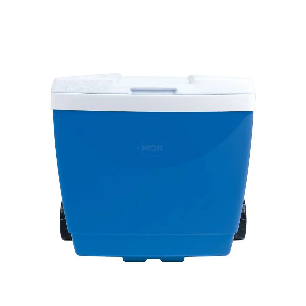 Caixa Térmica 42L 56 Latas com Roda e Alça Mor Azul