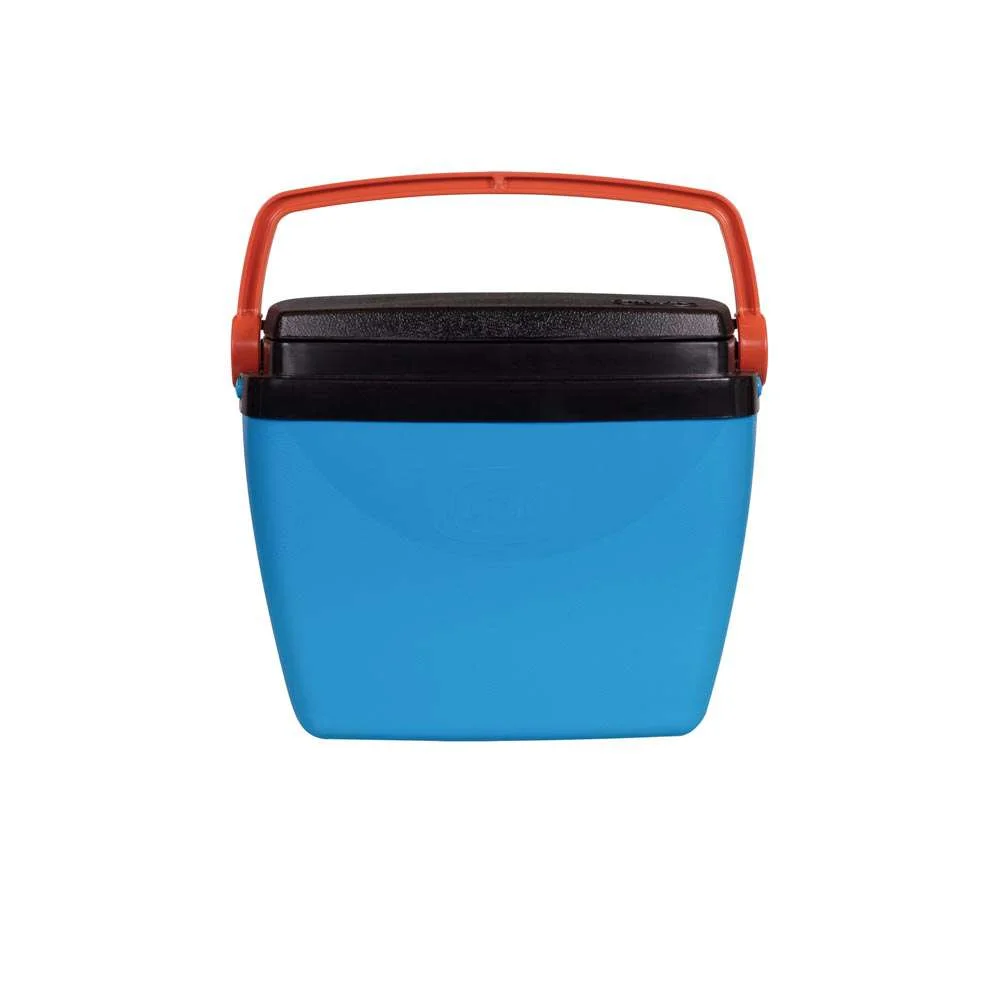 Caixa Térmica 6L 8 Latas Mor Azul com Laranja