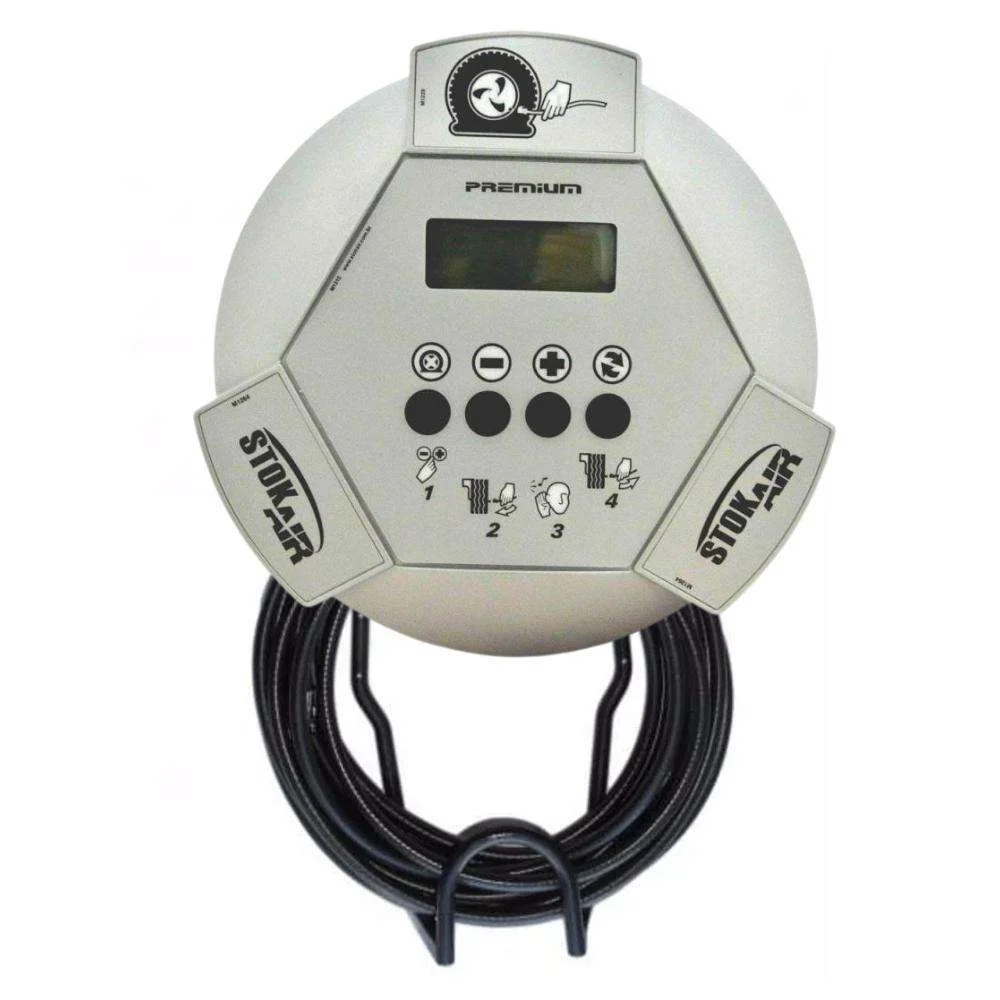 Calibrador de Pneus Eletrônico Bivolt Blindado Stokair M2000