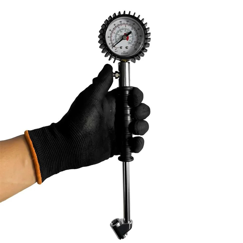 Calibrador Duplo de Pneu com Manometro 3020 Hidraflux