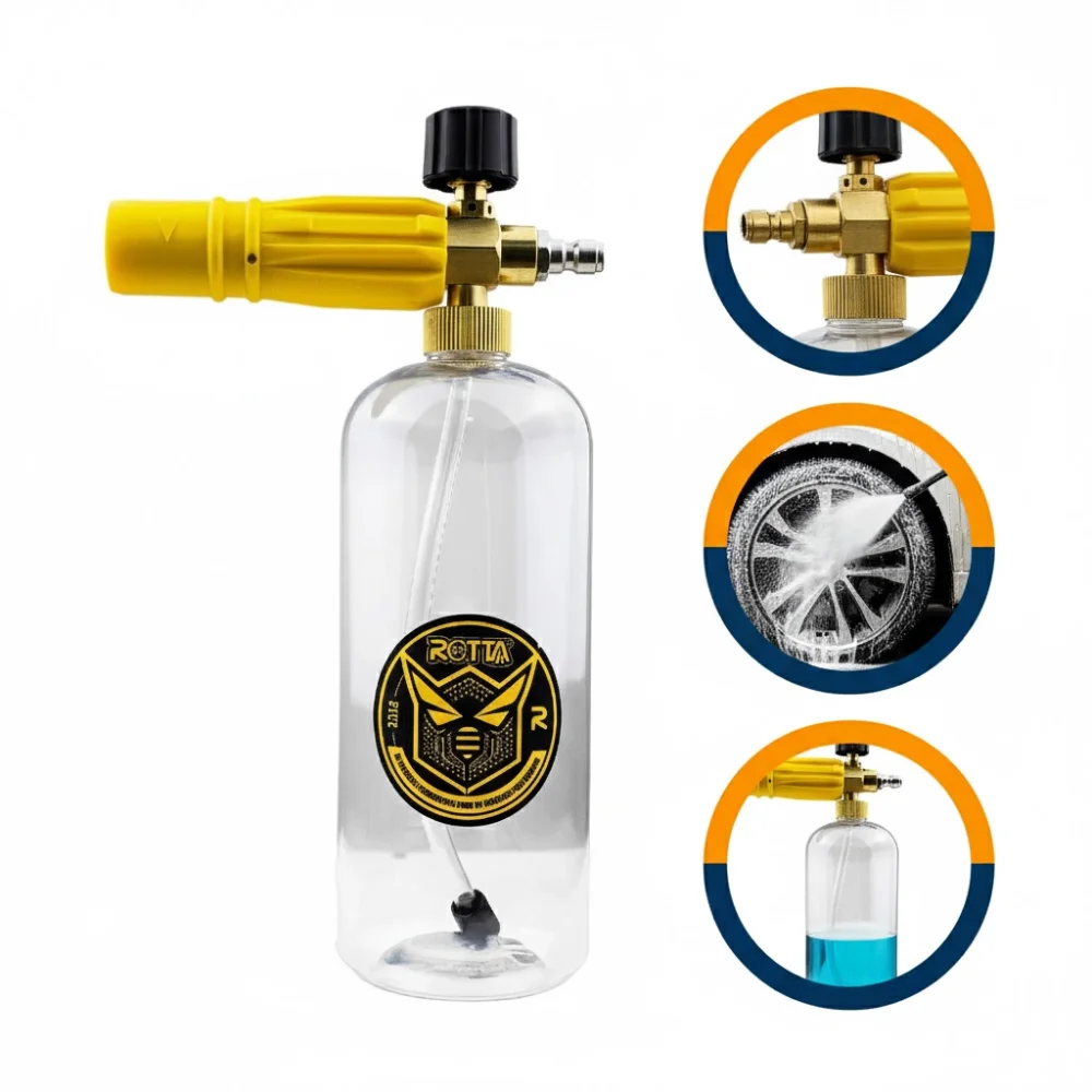 Canhão de Espuma Shampoozeira 1L 700562 Rotta