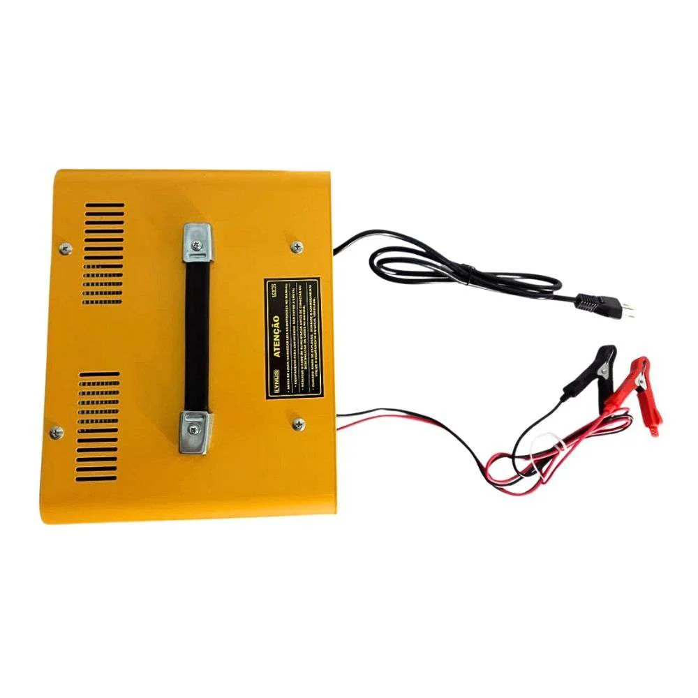 Carregador Bateria 127V Lynus Lcb-25 Portátil 12V