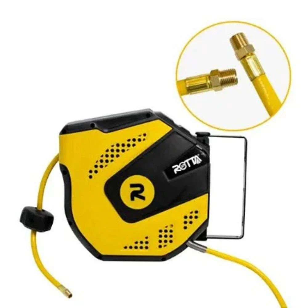 Carretel de Mangueira de Ar 15M 5/16" com Conector 1/4"