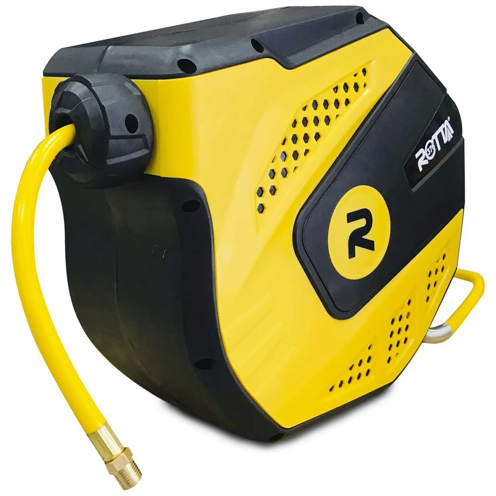 Carretel de Mangueira de Ar 5/16" X 15M com Conector 1/4" Rotta 376