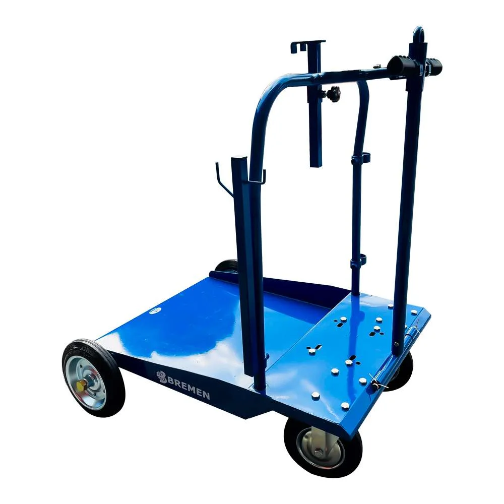 Carrinho Transporte de Tambor 200Kg com 4 Rodas Bremen