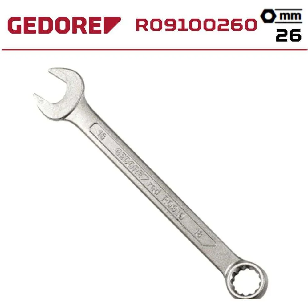 Chave Combinada 26Mm R09100260 Gedore Red