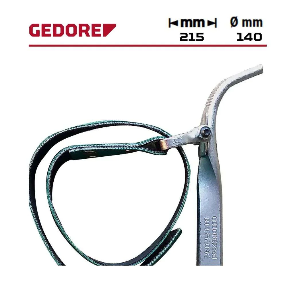 Chave Correia para Tubos (Chave Cinta) Gedore Red R19352042