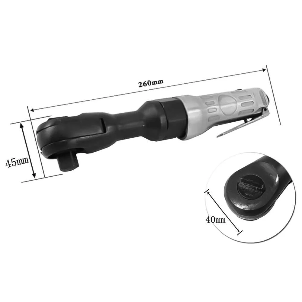 Chave de Catraca Pneumática Reversível 1/2 8Kg Rotta376 150 Rpm