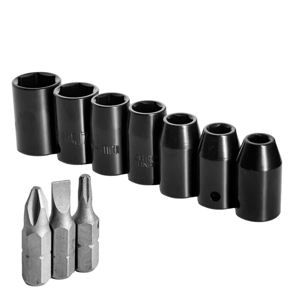 Chave de Catraca Pneumática Reversível 1/2 8Kg Rotta376 150 Rpm