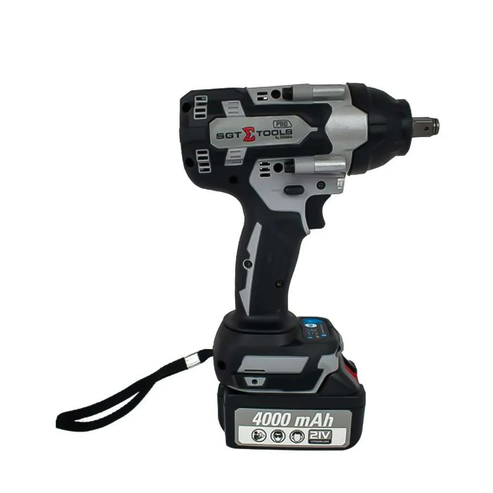 Chave de Impacto 1/2" 700Nm 21V 4Ah Li-Íon com Maleta e 2 Baterias Sgt-7507 Pro