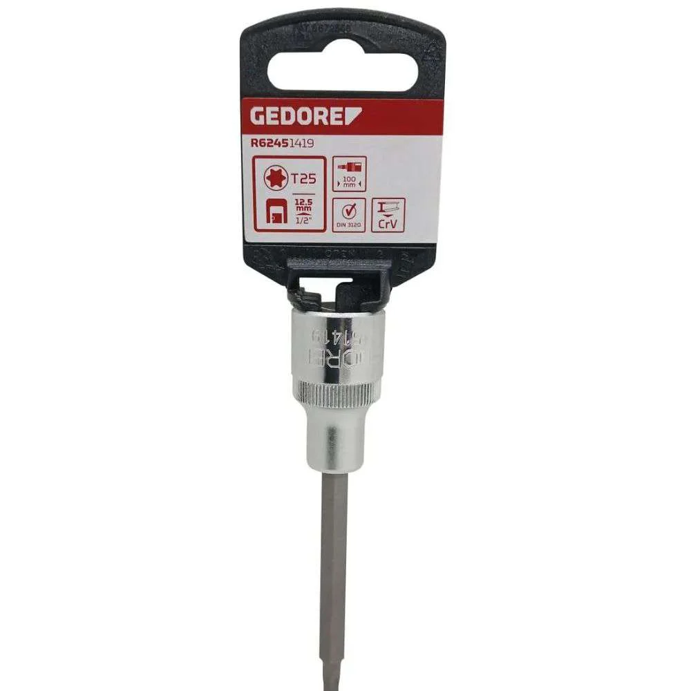 Chave Soquete 1/2" Encaixe T25 Longa Tipo Torx R62451419