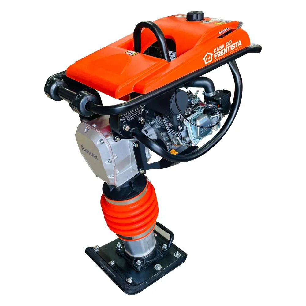 Compactador de Solo Tipo Sapo Rm80L 6.5Hp Motor 196Cc Anmax