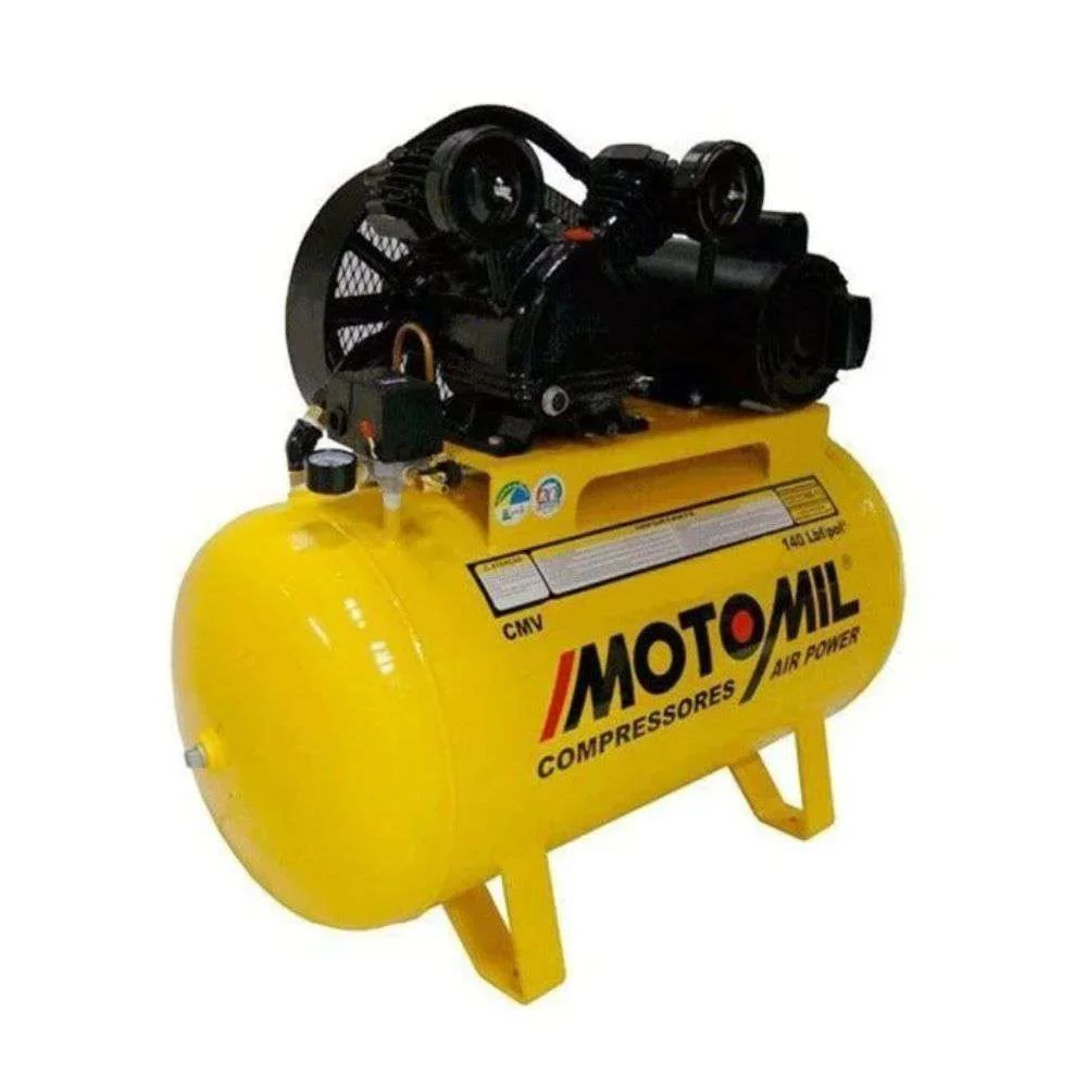 Compressor de Ar 15 Pés 150L 127/220V Cmv-15Pl/150 Motomil