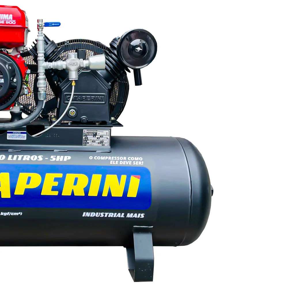 Compressor de Ar 20 Pés 250 Litros a Gasolina 9HP Chiaperini