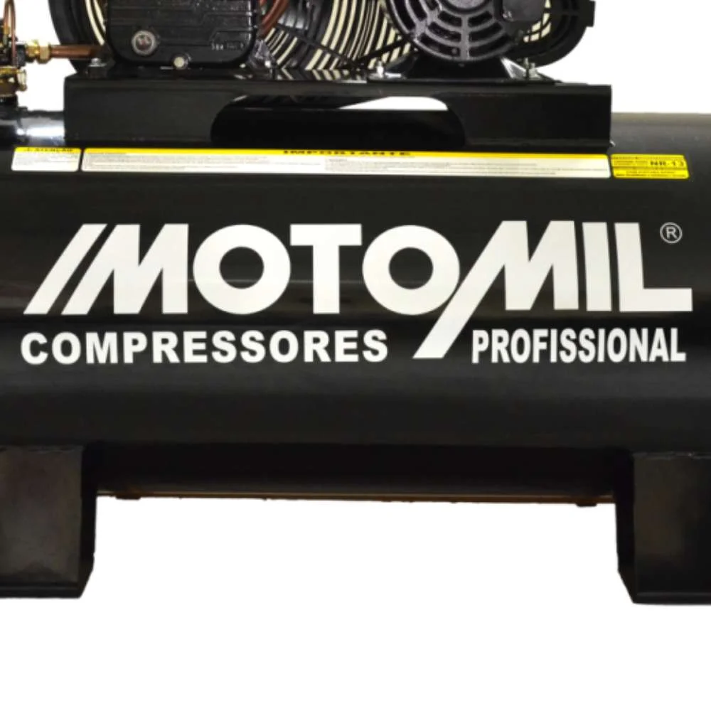 Compressor de Ar 30 Pés 250L 7,5Hp Motomil - 220V