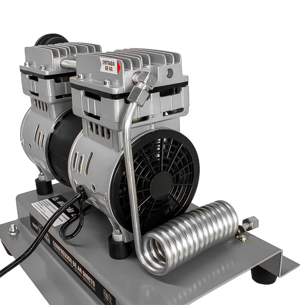 Compressor de Ar Direto 1,3 Hp para Poço Artesiano Isento de Óleo 220V/60Hz