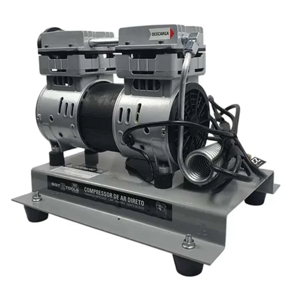 Compressor de Ar Direto 1,3 Hp para Poço Artesiano Isento de Óleo 220V/60Hz