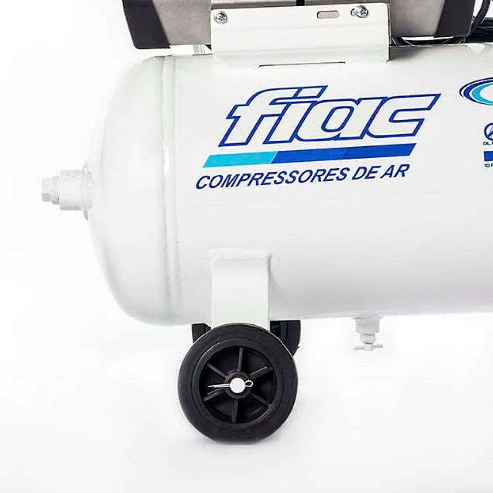 Compressor de Ar Odontológico Isento de Óleo 10 Pés 28L 220V