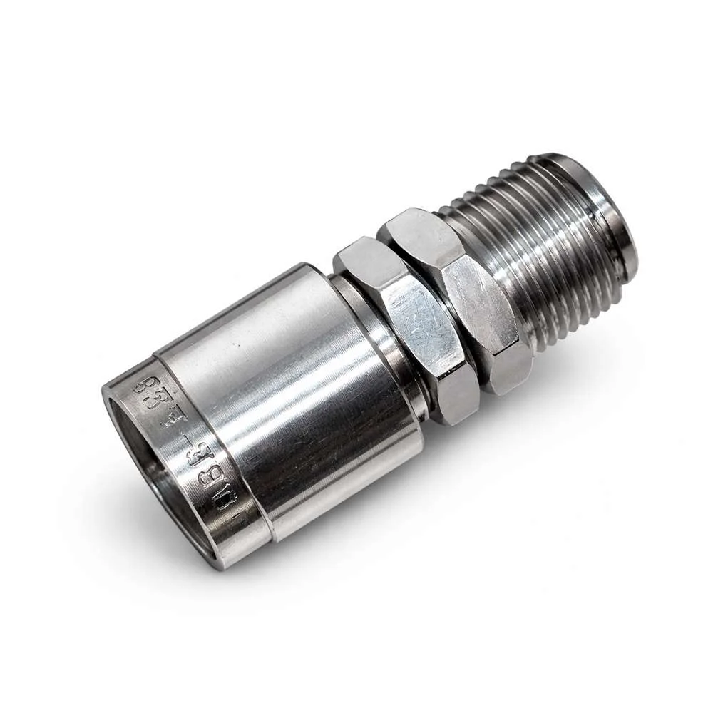 Conjunto de Terminal de Mangueira de Bomba 1 Polegada