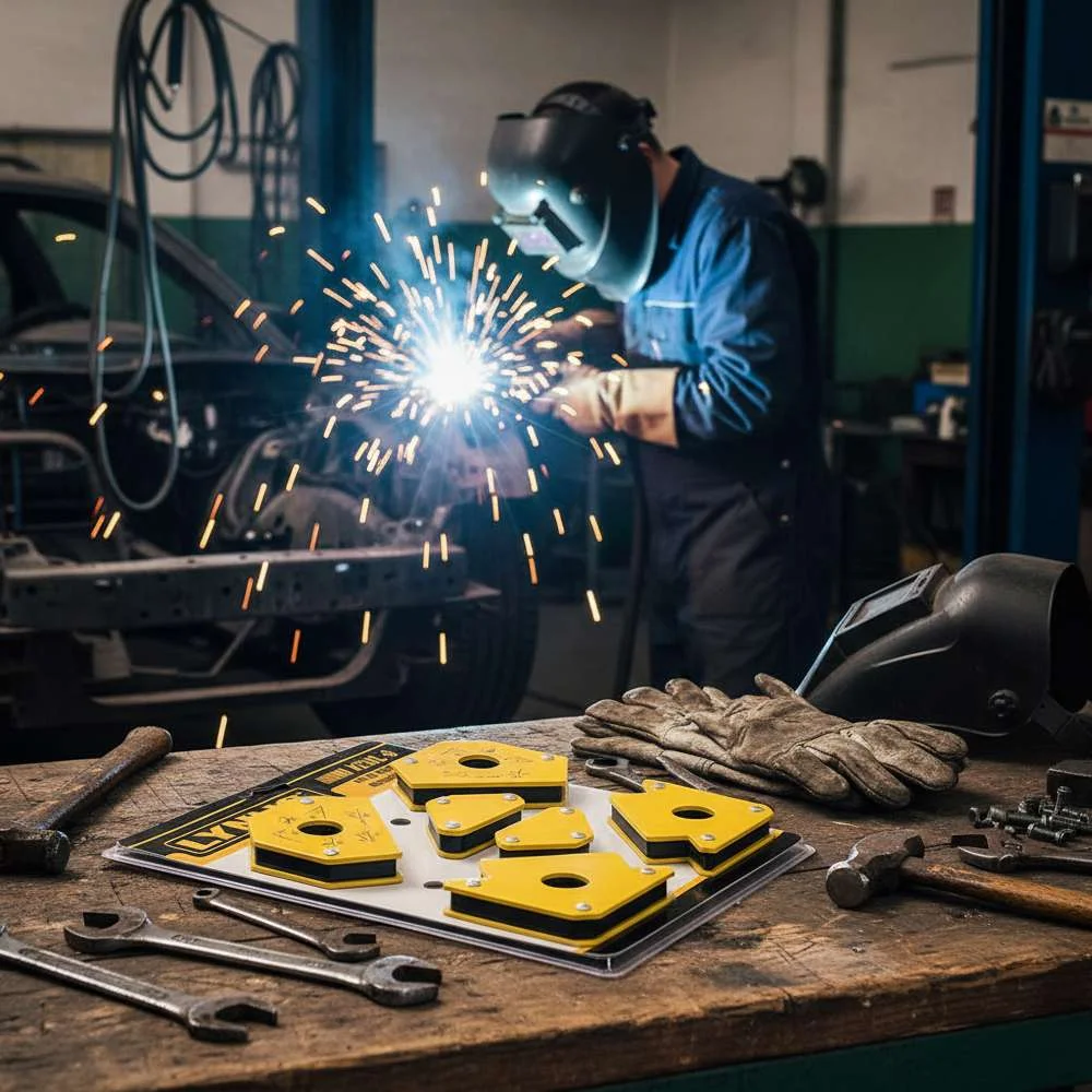 Conjunto Esquadro Magnético 6 Peç Lynus