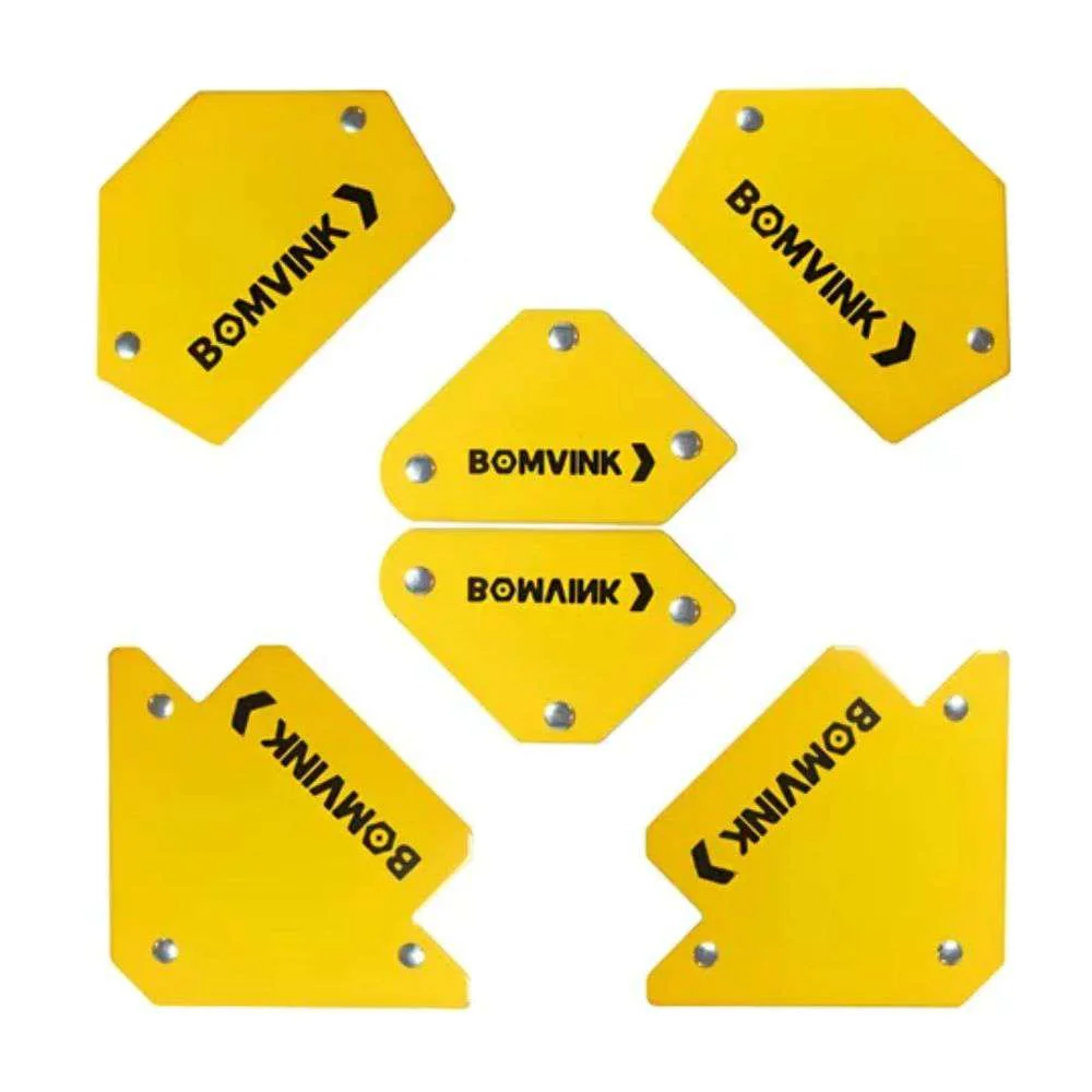 Conjunto Esquadro Magnético 6 Peças Lynus