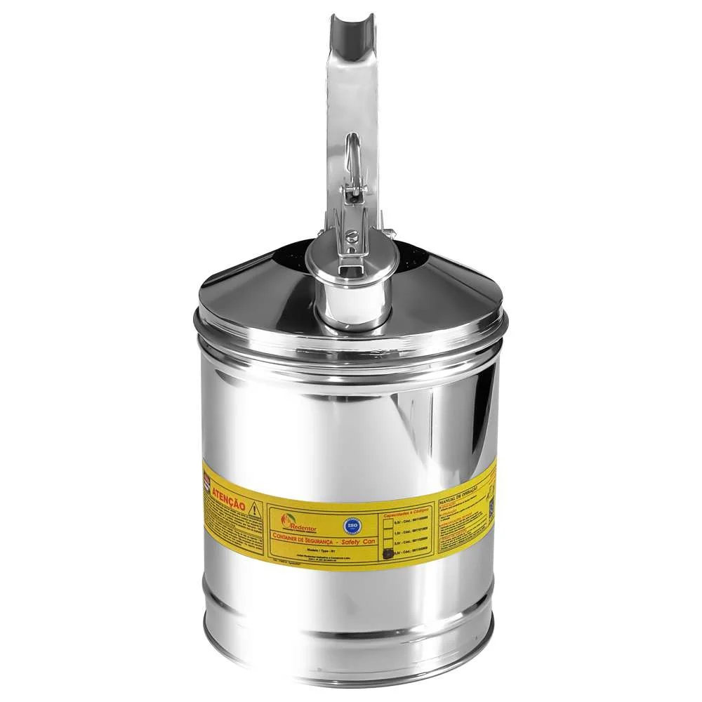 Container de Segurança R1-5L P/ Despejo Anti Explosão Redentor