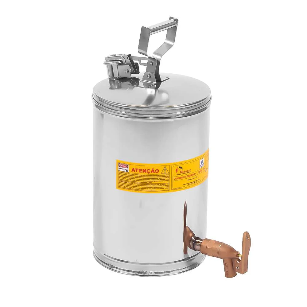 Container de Segurança R5-5L P/ Despejo Anti Explosão Redentor