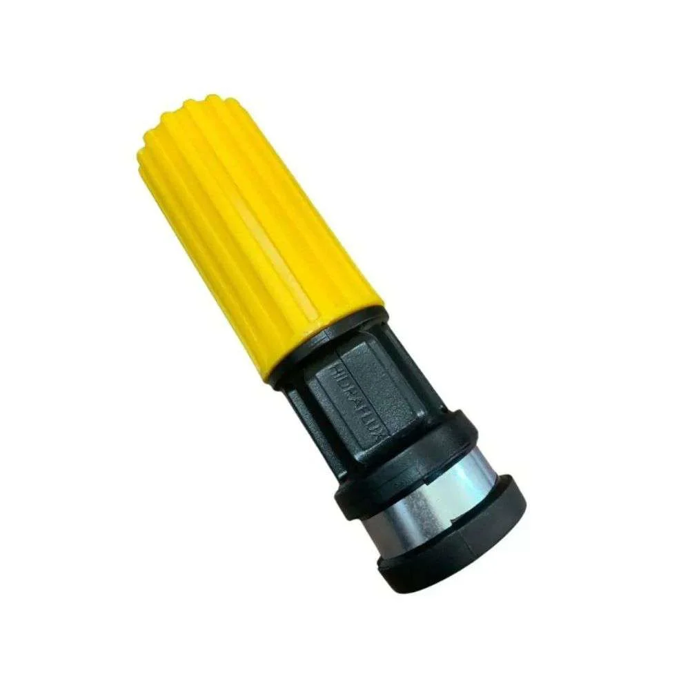 Esguicho Regulavel para Hidrolavadora 29Mm Amarelo Hidraflux