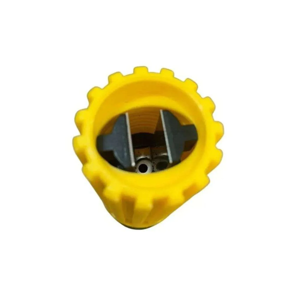 Esguicho Regulavel para Hidrolavadora 29Mm Amarelo Hidraflux
