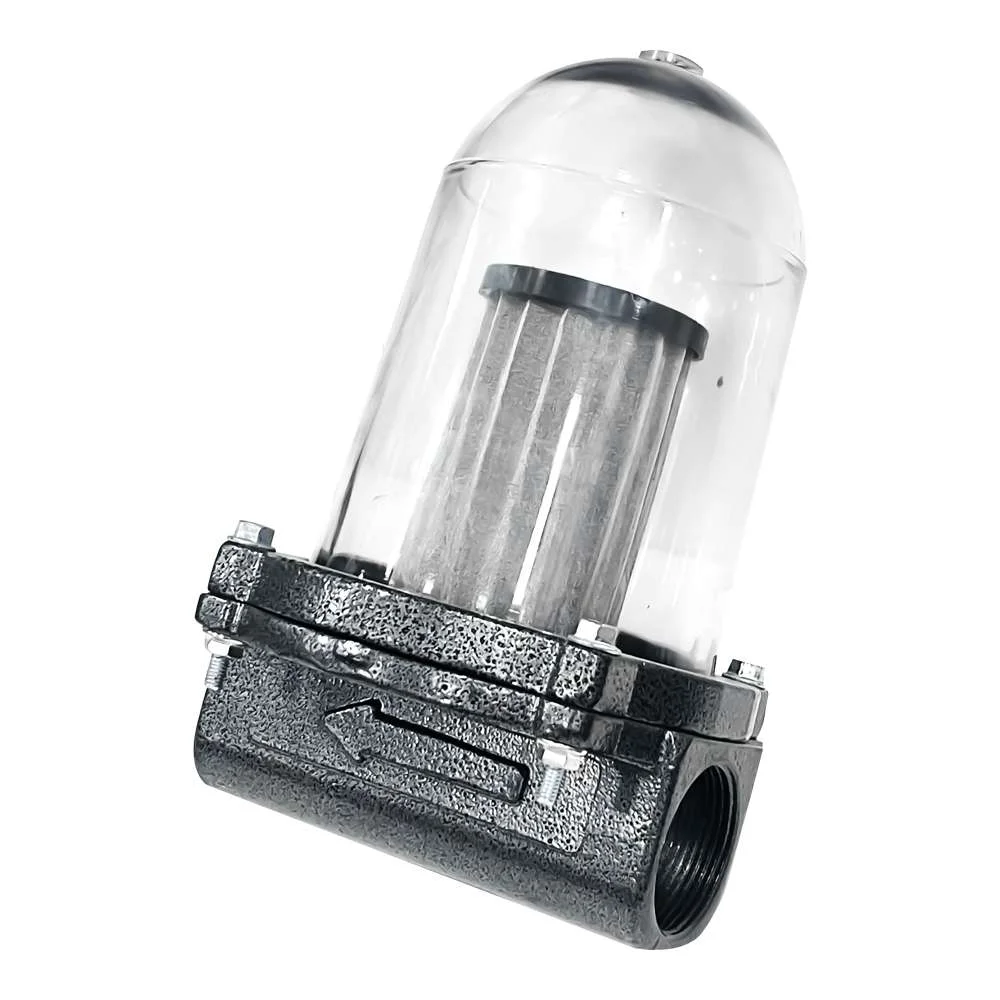 Filtro Cúpula para Óleo Diesel com Elemento de Inox Rosca 11/2"