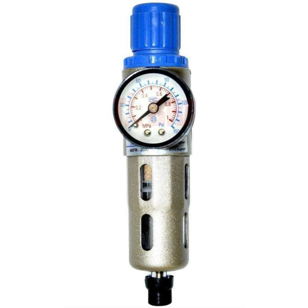 Filtro de Ar Regulador 1/4" Cpto New Copo Aefr2000N Fluir
