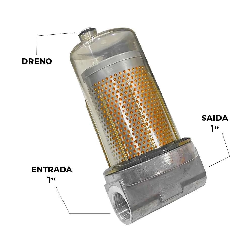 Filtro de Diesel 1 para Filtragem de Particulas Rotta 376