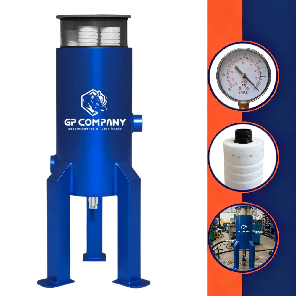Filtro Foguetinho Desidratador Azul 80 L/Min Gp Company