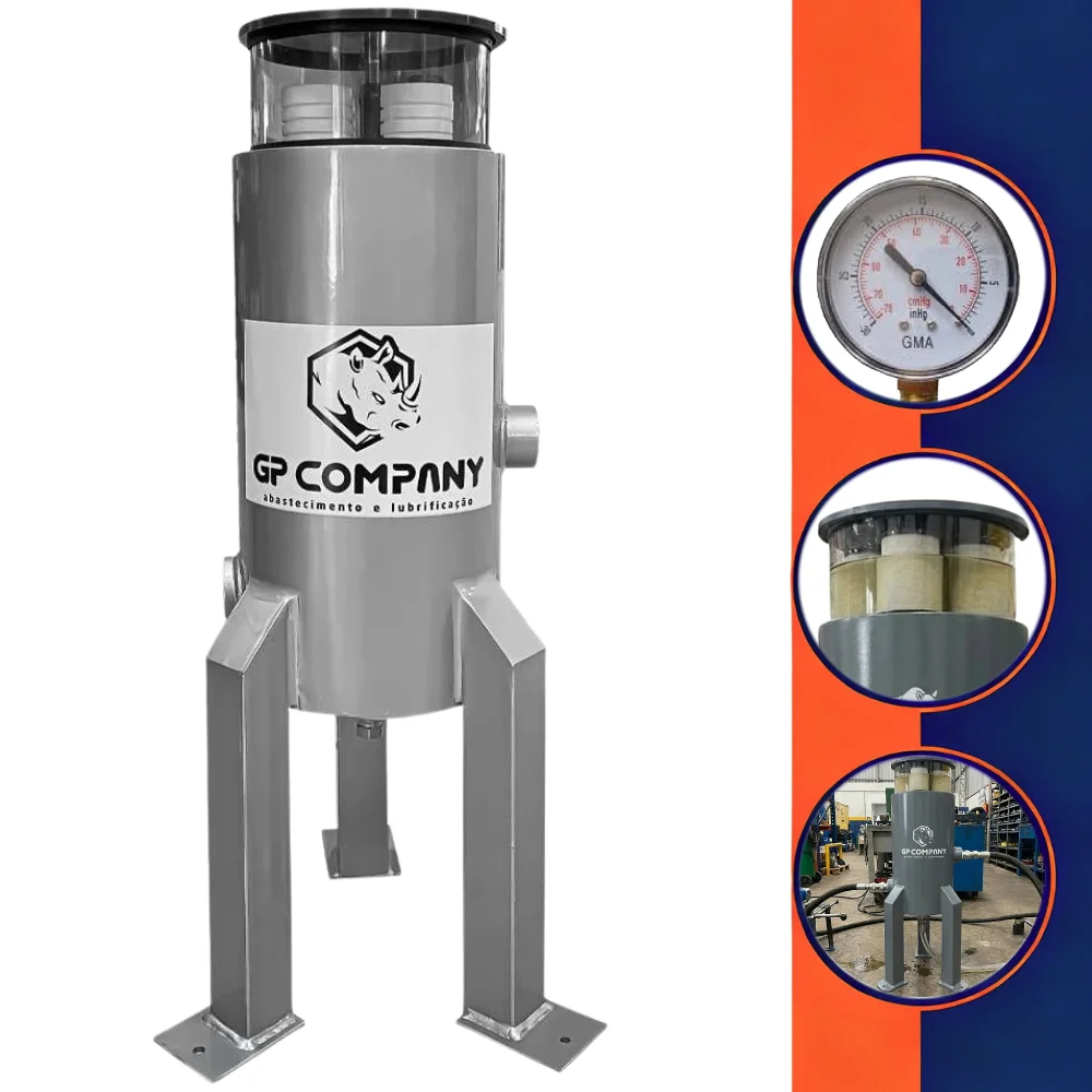 Filtro Foguetinho Desidratador Prata 80 L/Min Gp Company